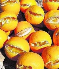 Naranjas con badat