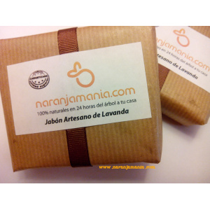 Jabón natural de lavanda 100Grms ✔-0