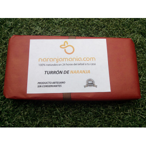 Turrón artesano de naranja 250grms ✔-0