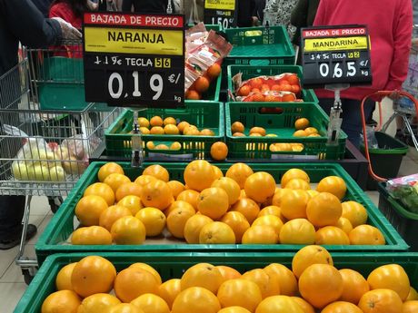 naranjas que no cobra el agricultor