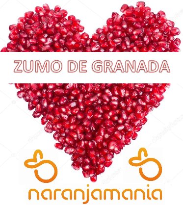 Zumo de granada 750ml ✔-893