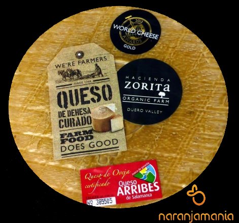 Queso de oveja curado Hacienda Zorita 1kg ✔-982