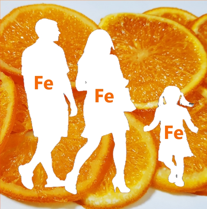 Combate la falta de hierro con zumo de naranja