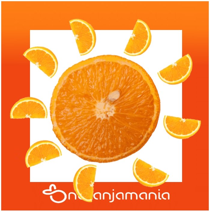 Naranja la fruta solar